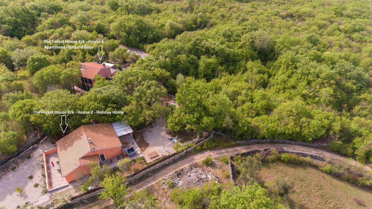 The Forest House Krk 1 Kras Zewnętrze zdjęcie